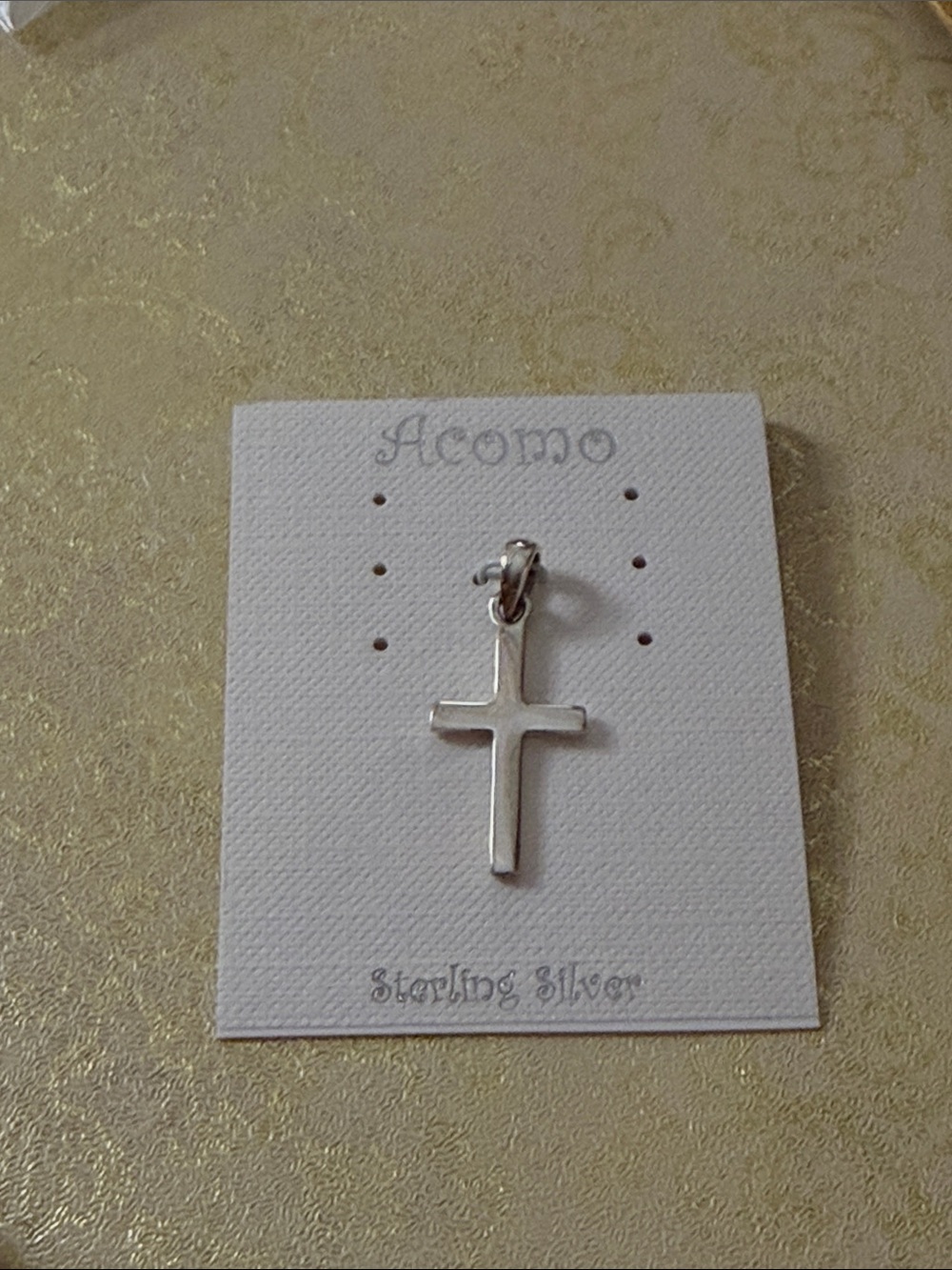 Sterling Silver Cross Pendant